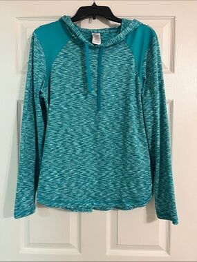 Danskin Teal Pullover Hoodie